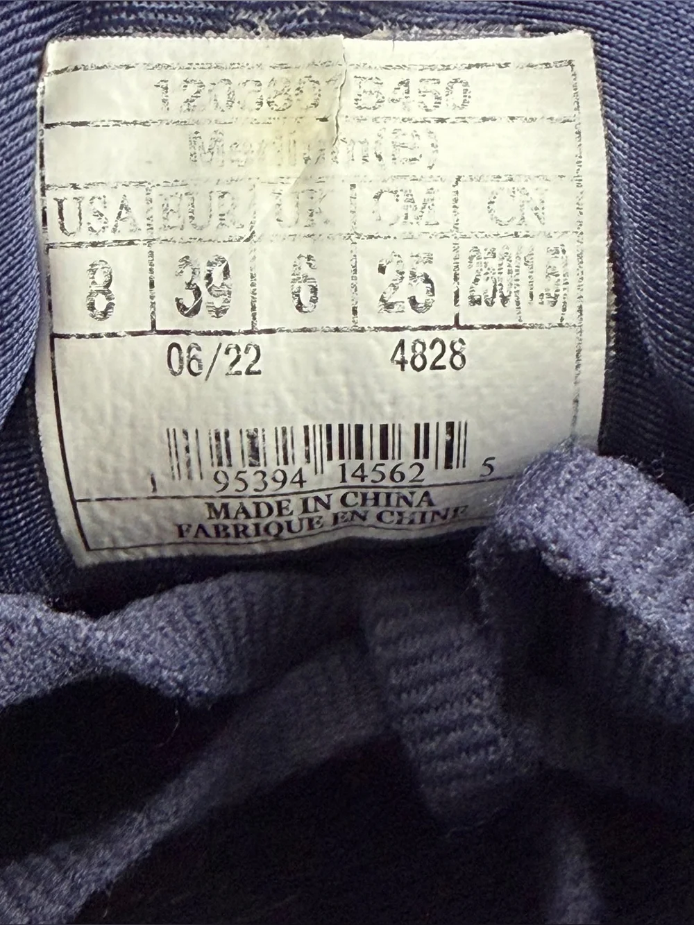 Brooks Ghost 15 Men’s Navy and Gray Running Sneakers